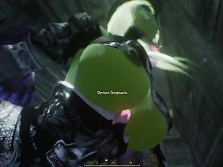 Tes4 auf meine 3d Hentai women