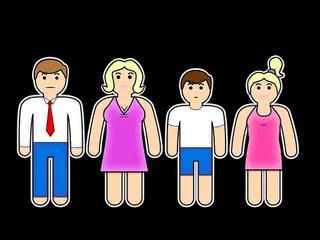 Stiefpapa schaut zu wie seine Stieftochter unter der Dusche fickt