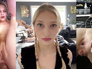 Pov Amateur Blondine anal Sammlung von April Oneil