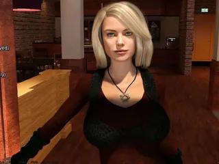 Die Art der Uni wird mit heißer Blondine gefummelt