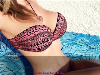 Sonnenbad am Strand - sexy Babe mit schönen Brüsten und geilem Körper - Sunshine Love Video